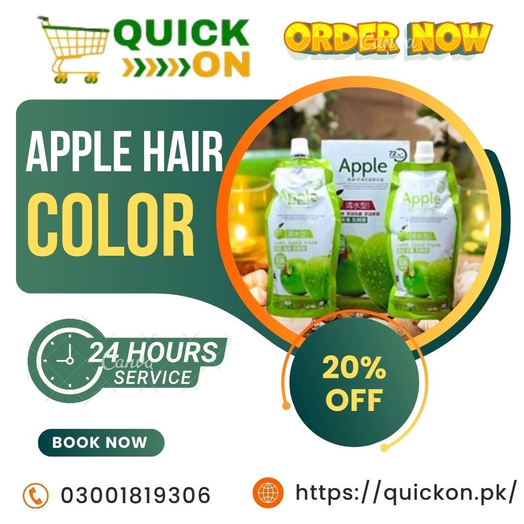 Apple Hair Color Shades & Prices in Pakistan: A Beauty Guide | 03001819306