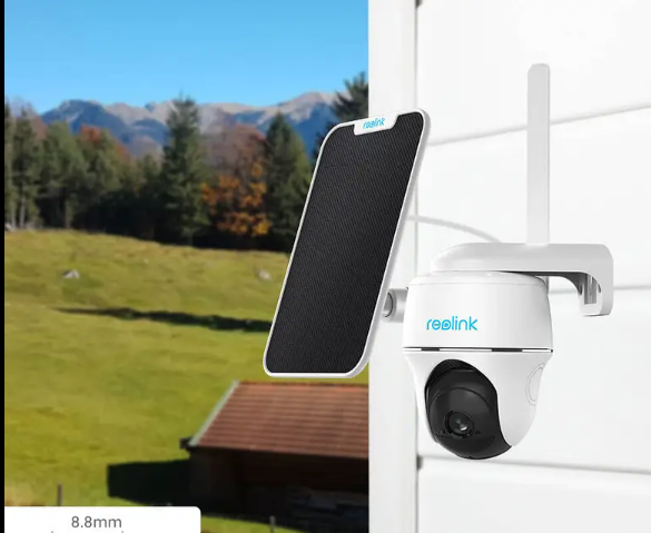 REOLINK 4G Solar Powered Pan &Tilt Security Camera System Wireless Out
