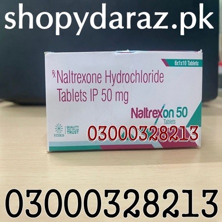 Naltrexone Hydrochloride Tablets USP 50 mg Price in Pakistan *03000*328213