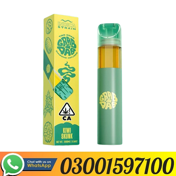 Grab & Dab Diamonds Infused Disposable Vape In Pakistan - 03001597100