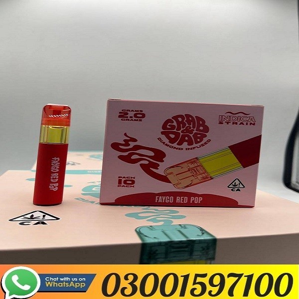 Grab & Dab Diamonds Infused Disposable Vape In Lahore - 03001597100