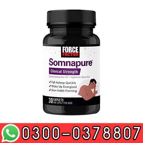 Somnapure Clinical Strength Sleep Price In Pakistan - 03000378807