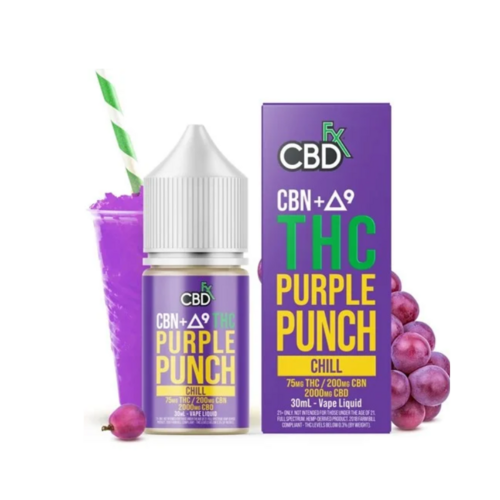 THC Vape Juice Purple Punch in Sargodha 03365575793