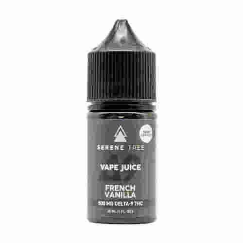 Serene Tree Delta-8 THC French Vanilla Vape Juice 500mg in Faisalabad