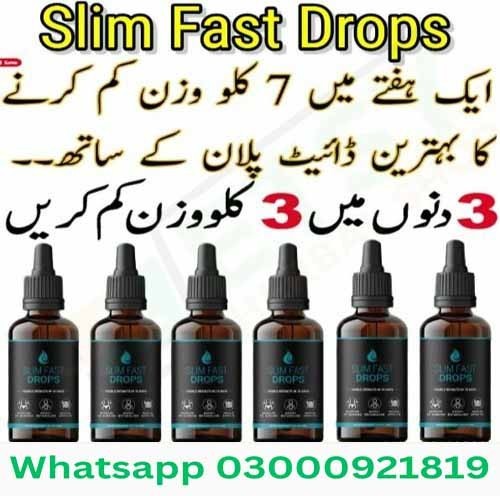 Slim Fast Drops In Pakistan | Buy Now 03000921819