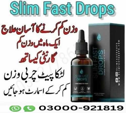 Slim Fast Drops In Pakistan | Buy Now 03000921819