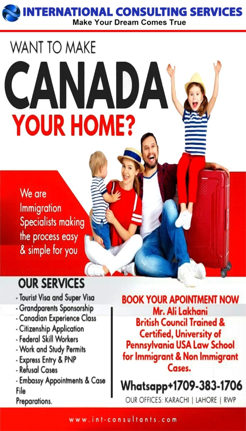 Canada visa consultants in karachi