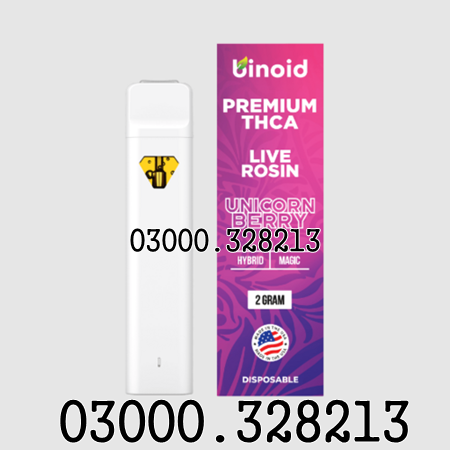 THCA Live Resin 2 Gram Disposable Vape In Pakistan 03000328213