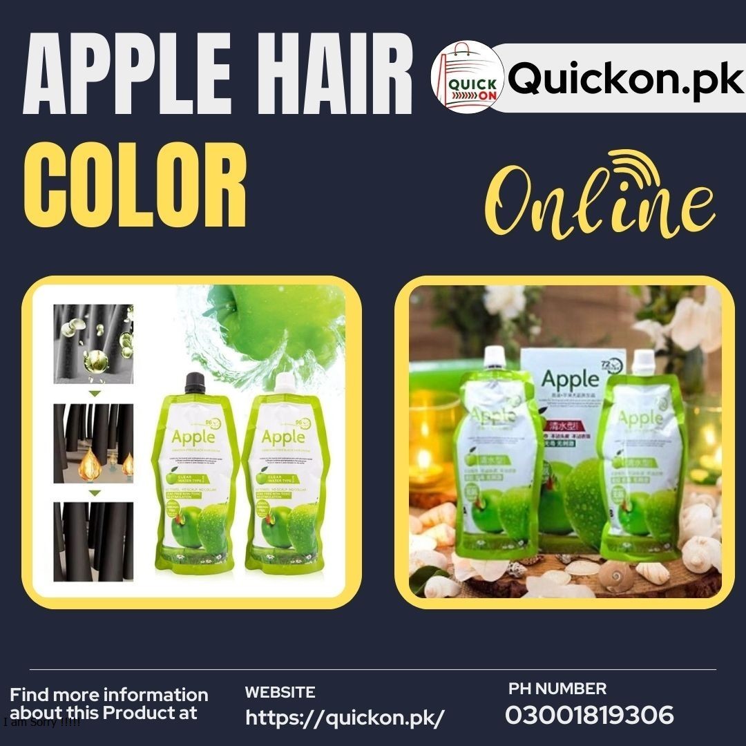 Apple Hair Color Price in Pakistan - How To Use Apple Hair Color | 03001819306