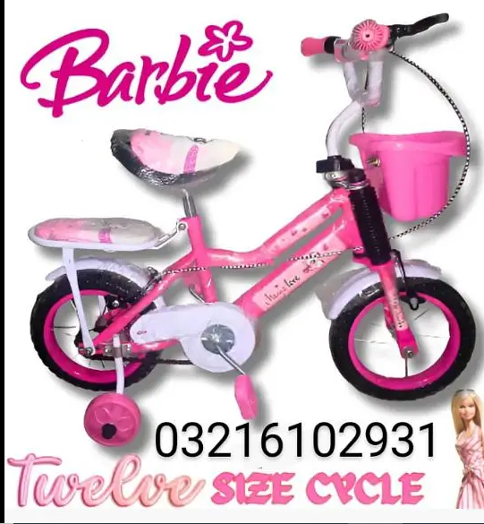 Kids Barbie cycle with sportable wheels best for your little ones