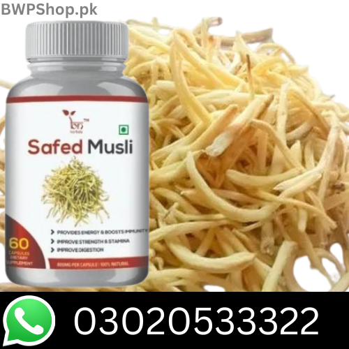 Indian Safed Musli Capsule In Pakistan