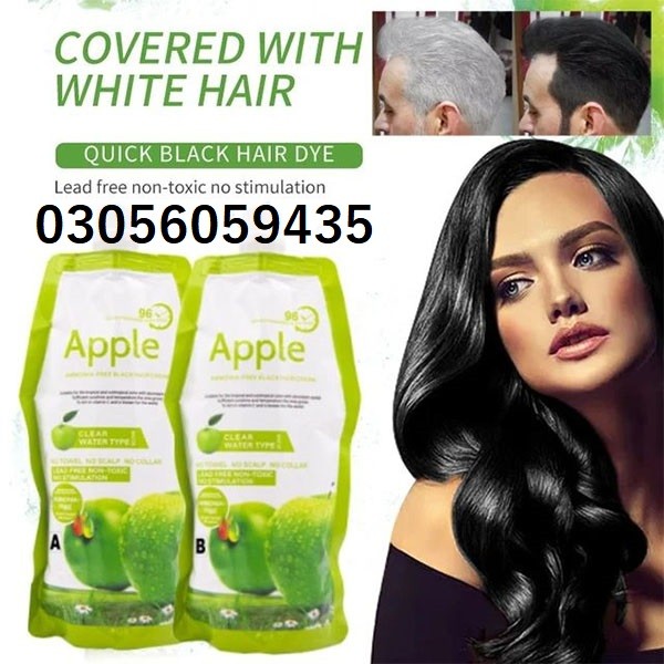 Apple Hair Color 72 Black in Jhang Buy Now - 03056059435