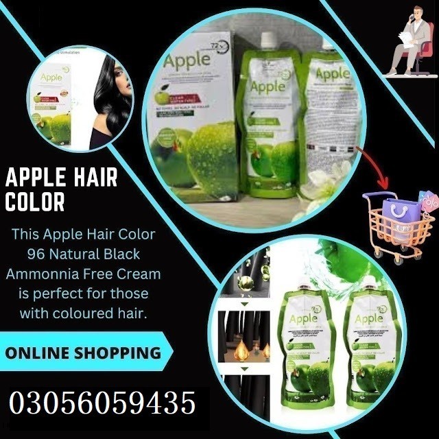 Apple Hair Color 72 Black in Gujrat Buy Now - 03056059435