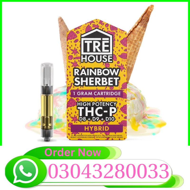 Rainbow Sherbet THC-P Vape Cart 1g In Lahore |03043280033|