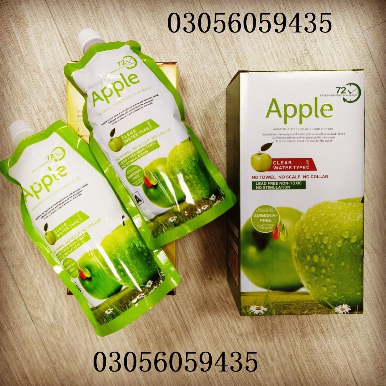 Apple Hair Color 72 Black in Dera Ghazi Khan Buy Now - 03056059435