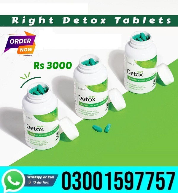 Right Detox Tablets In Karachi - 03001597757