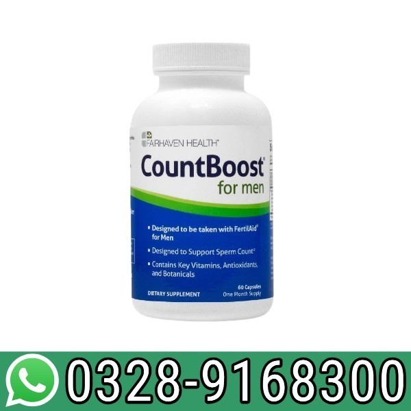 Fairhaven Health CountBoost for Men in Pakistan | 03289168300