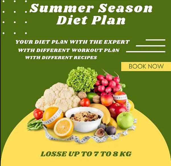 Customized Summer Diet Plan
