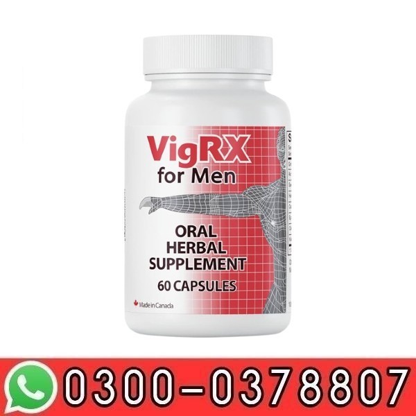 VigRX Herbal for Men 60 Capsules In Pakistan - 0300-0378807