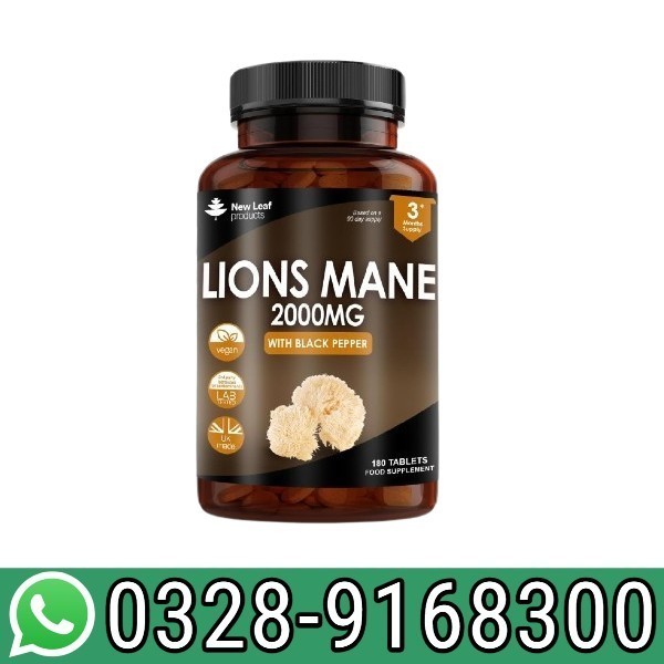 Lions Mane Mushroom Extract Supplement in Karachi | 03289168300