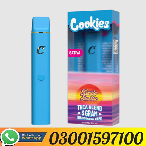 Original Cookies THCa Blend Disposable Vape 3g In Lahore [ 03001597100 ]