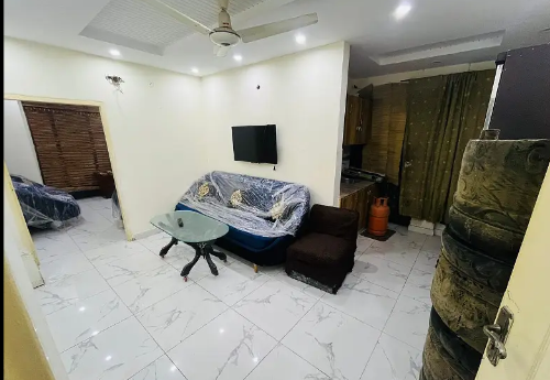 1BED FURNISHED APORTMENT IS AVAILABLE FOR SALE IN SECTOR C BAHRIA TOWN LAHORE