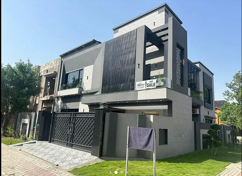 Corner 12.5 Marla Brand New Lavish House For Sale In Sector F LDA Approved Near To Main Market