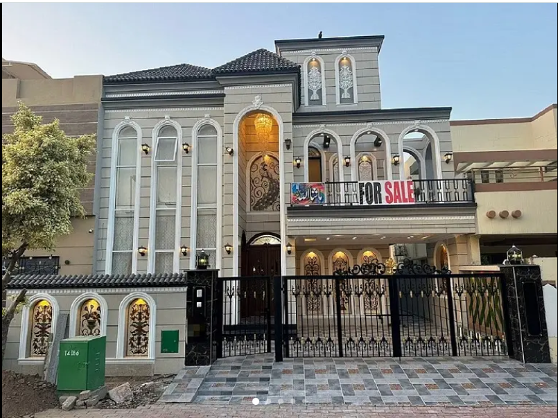 Facing Park 10 Marla Brand New Lavish House For Sale In Sector B LDA Approved Super Hot Location Bahria Town Lahore