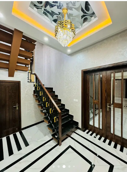 10 Marla Brand New Lavish House For Sale In Sector E LDA Approved Super Hot Location Bahria Town Lahore Demand 4.7