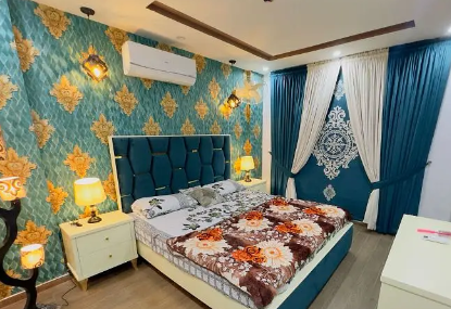 One Bed Furnished Flat Availble For Rent On Daily Basis In Bahria Town
