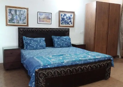 Fully Furnished 6 Beds Huge House For Short-Long Term In DHA.