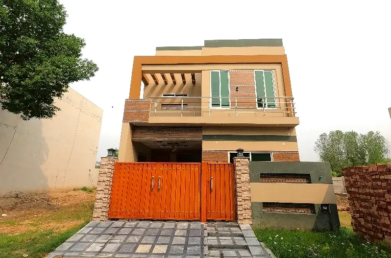 5 Marla Brand New House For Sale New Lahore City Phase 2 A Block Me Near Bahria Town & Ring Road 2 KM