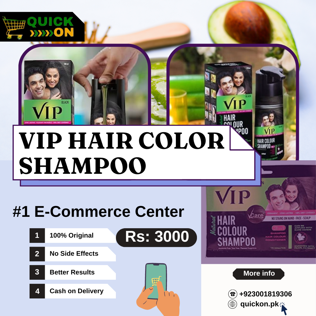 Vip Hair Color Shampoo Price in Pakistan 03001819306