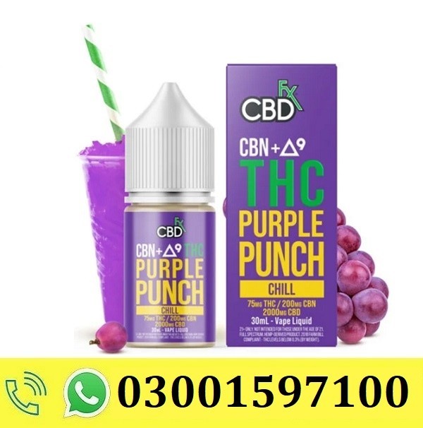 NEW THC Vape Juice Purple Punch In Peshawar - 03001597100 | Order NOW