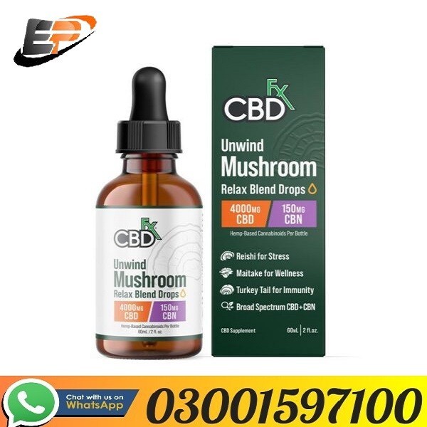 Relax Blend Mushroom Tincture + CBN + CBD Price In Pakistan- 03001597100 | ETSYPAKISTAN.COM