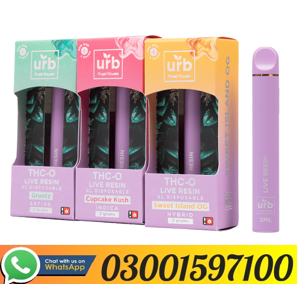 URB Hydro CBD Live Resin Disposable Vape | 2g In Pakistan- 03001597100 | ETSYPAKISTAN.COM