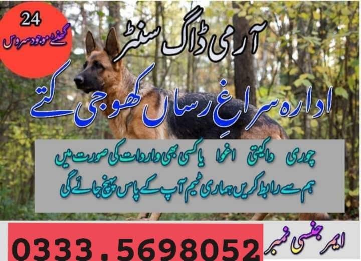 Army Dog Center Attock City 03124760111