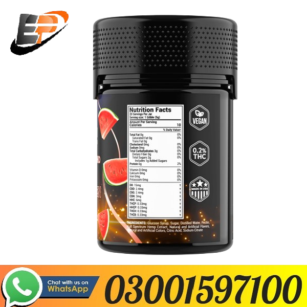 Knockout Blend Gummies 600mg Price In Pakistan - 03001597100 | ETSYPAKISTAN.COM