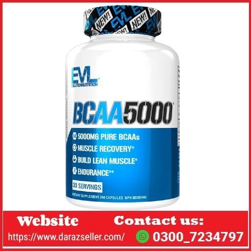 Evlution Nutrition BCAA5000 in Pakistan 0300*7234797 | 100% Orignal