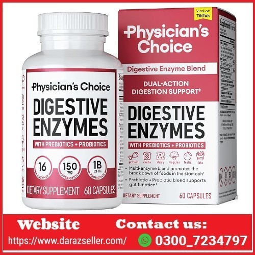 Physicians CHOICE Digestive Enzymes in Pakistan 0300*7234797 | 100% Orignal