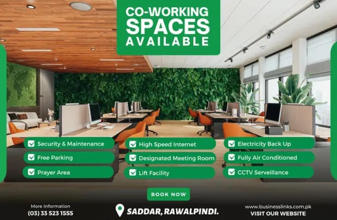 Office for rent in Saddar rawalpindi