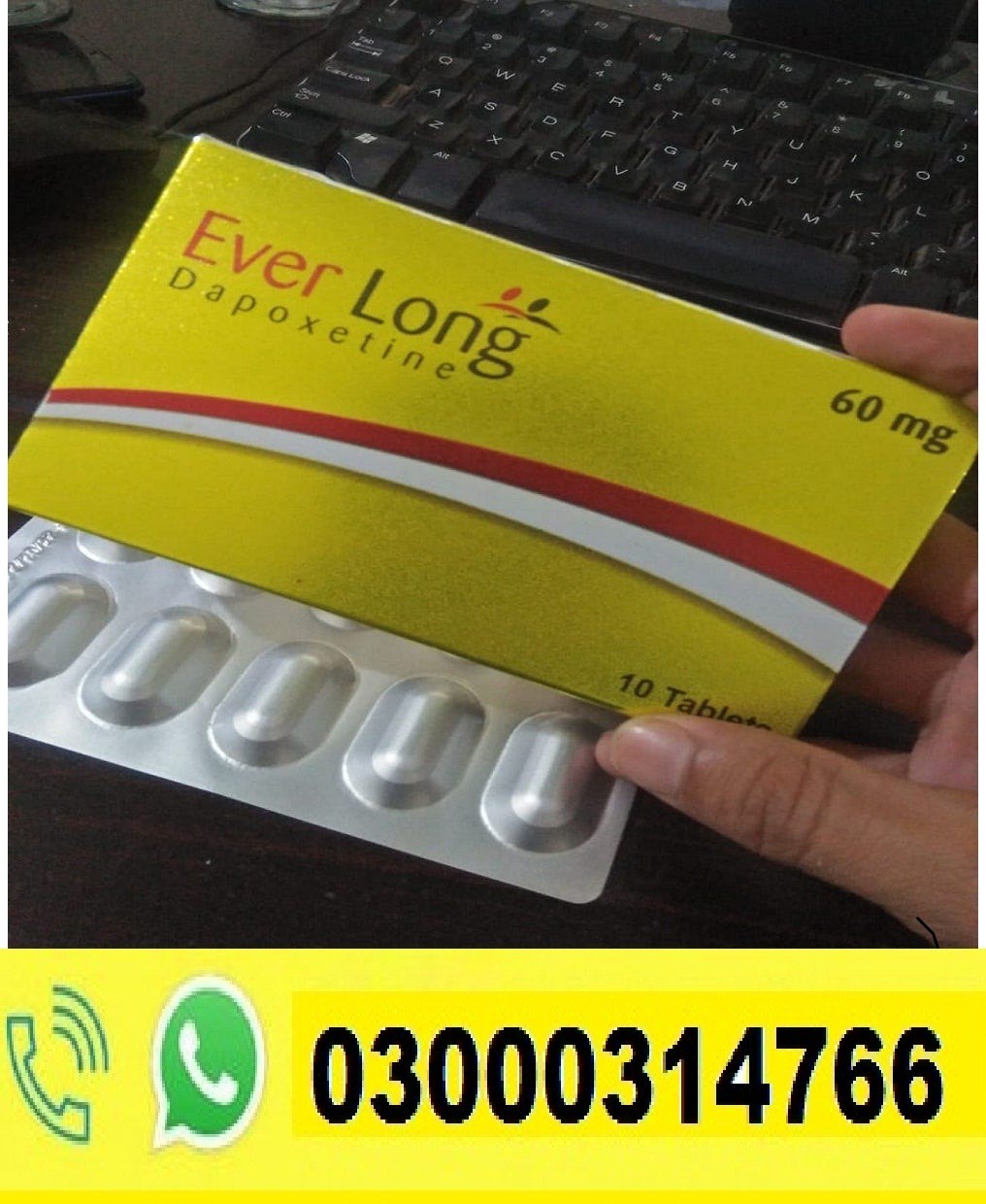 Everlong 60Mg Tablets In Charsadda | 03000314766
