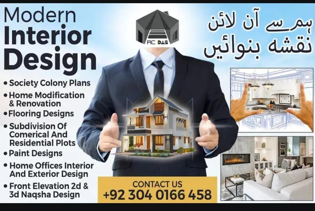 Architecture And Interior Design Services in Blue Area Islamabad