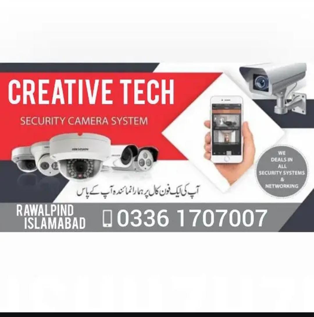 Camera installation Services in F-7 Islamabad