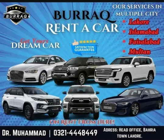 Car For Rent in Blue Area islamabad