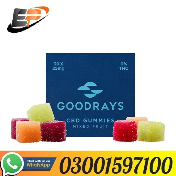 Goodrays 750mg CBD Mixed Gummies 25 Pieces Price In Pakistan - 03001597100