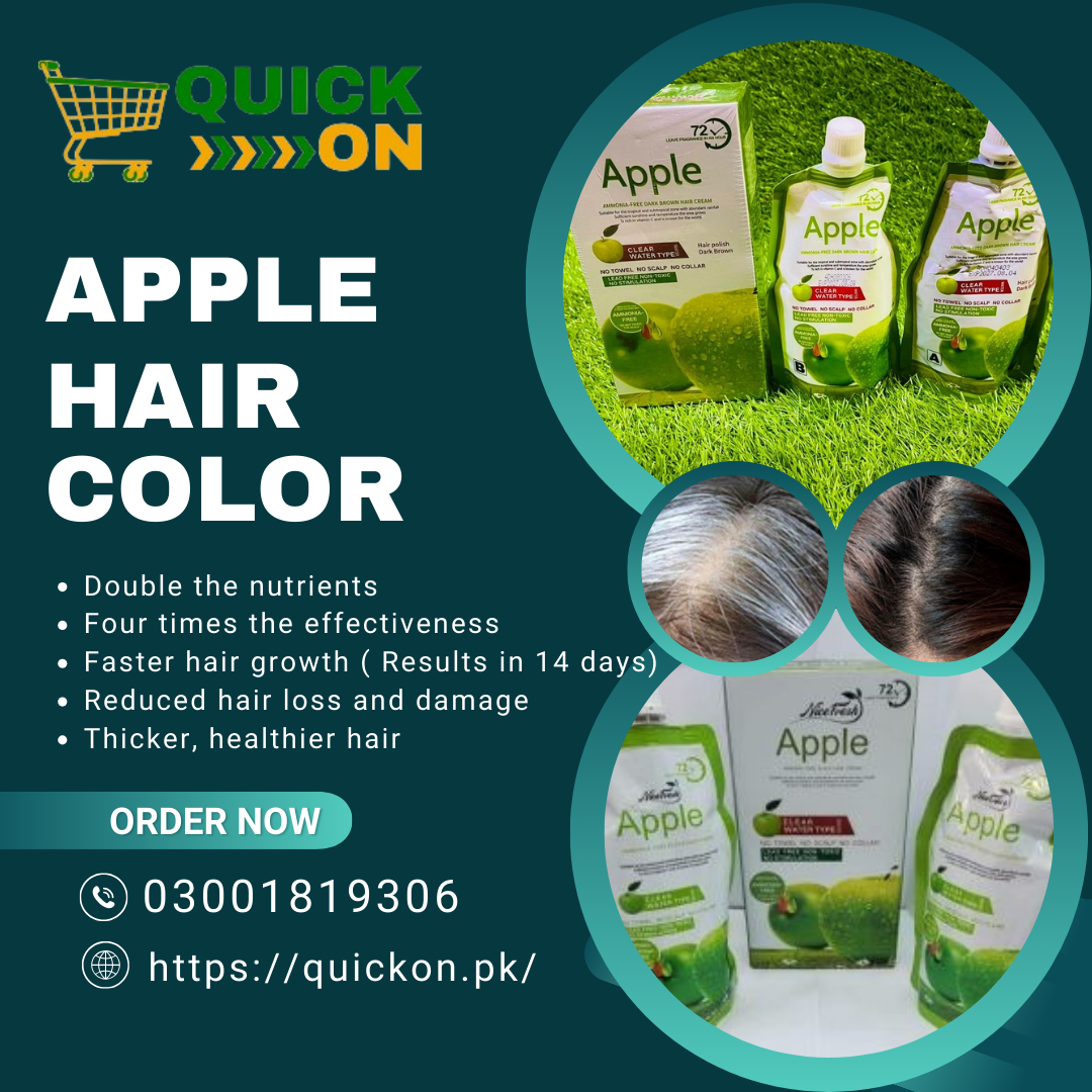Apple Hair Color in Pakistan 03001819306