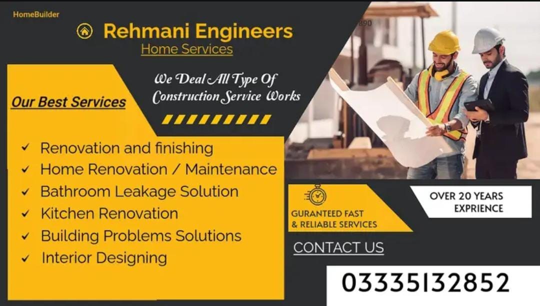 Construction Services in DHA Defence Islamabad
