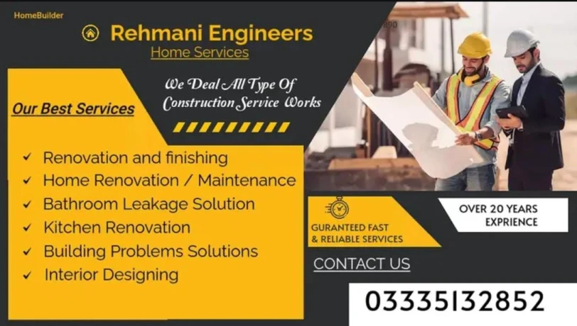 Construction Services in DHA Defence Islamabad