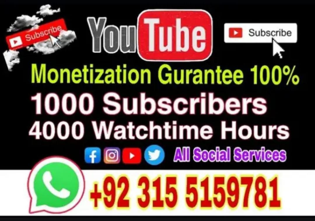Youtube Monetization Service in Saddar Rawalpindi